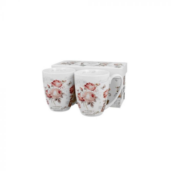 Set de deux mugs roses
