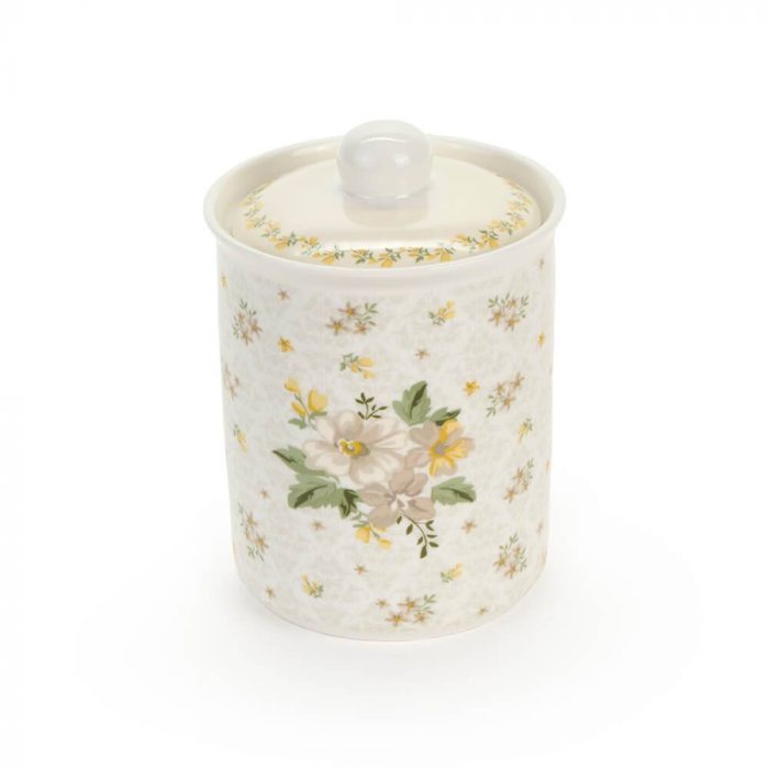 Pot floral avec couvercle