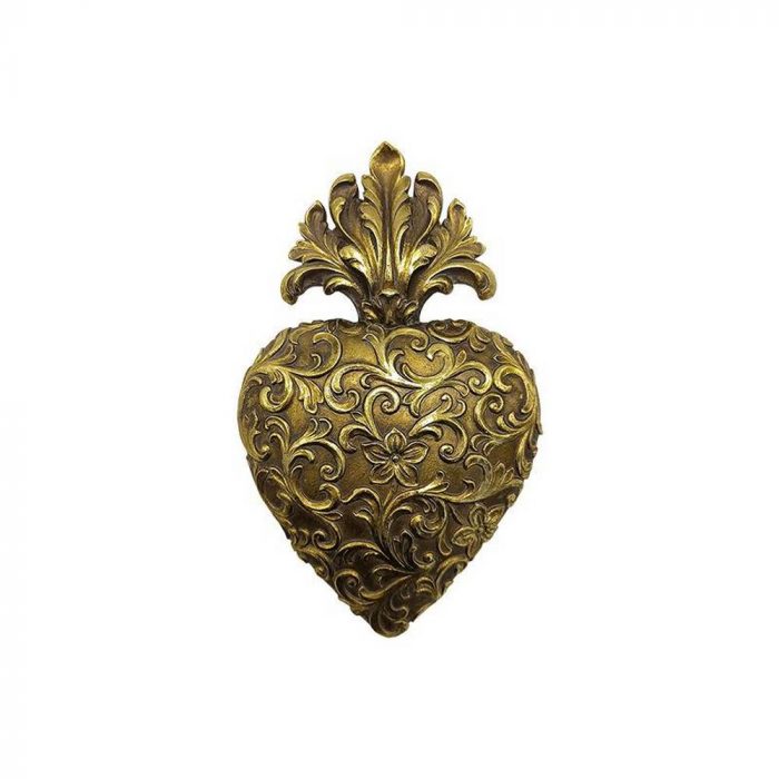 Ex-voto coeur doré