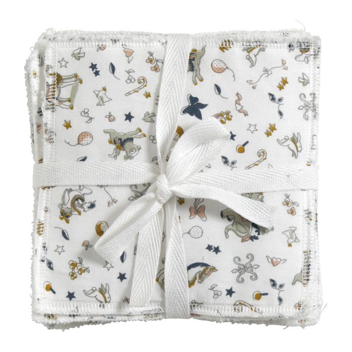 Set de 6 lingettes Petit Carrousel