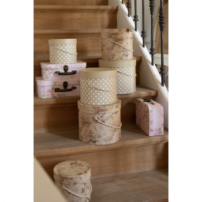 Set de 3 boîtes rondes à pois – Image 4