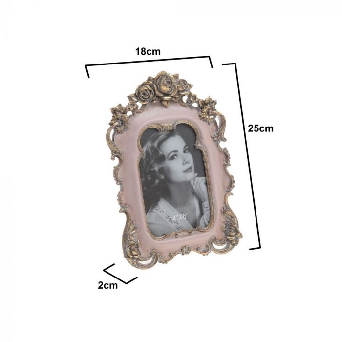 Cadre photo baroque rose – Image 2