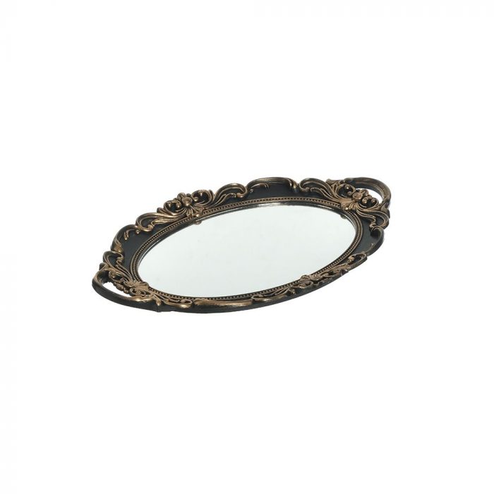Plateau baroque ovale