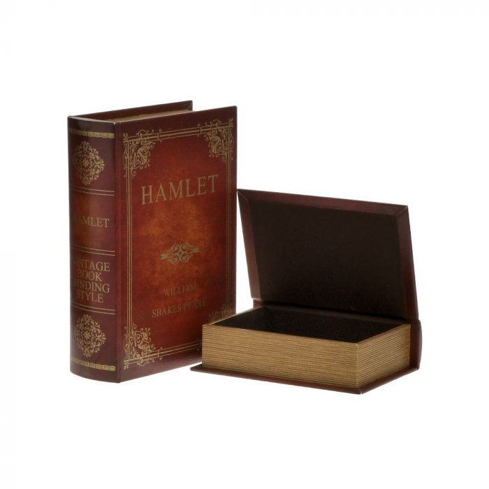 Set de deux boîtes livres Hamlet