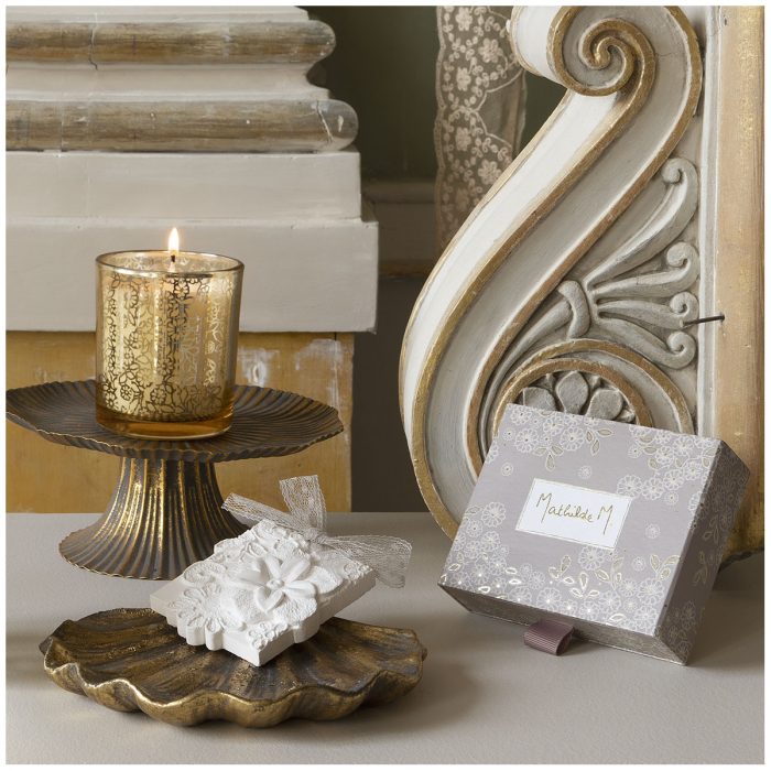 Décor parfumé et concentré de parfum d'ambiance De Fleurs et d'Or - Voile de Lin – Image 2