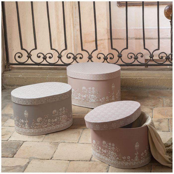 Set de 3 boîtes à chapeaux Escale à Sintra – Image 2
