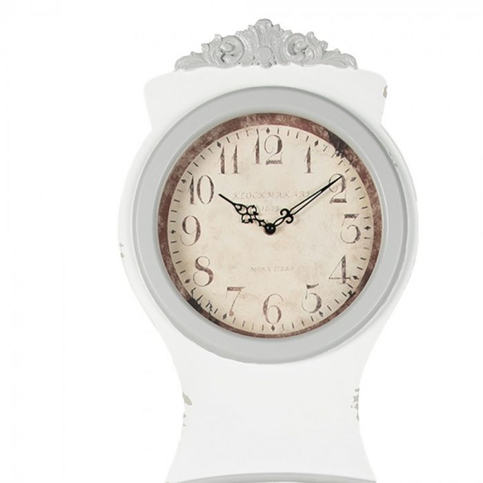 Horloge en bois blanc – Image 4
