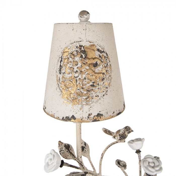 Lampe en métal crème – Image 5