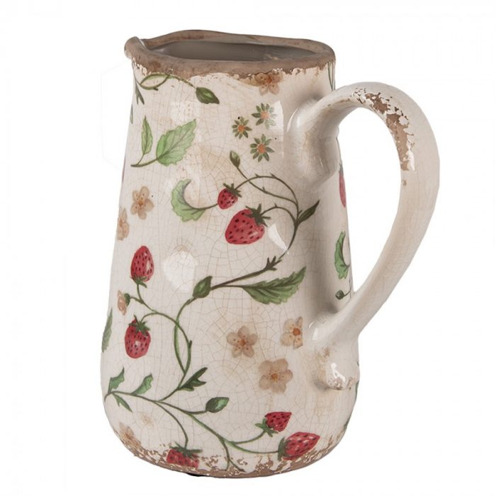 Pichet décoratif avec des fraises – Image 2