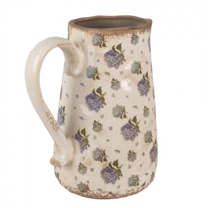 Pichet fleurs bleues – Image 3