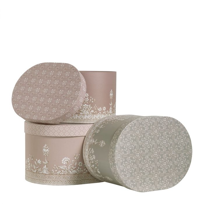 Set de 3 boîtes à chapeaux Escale à Sintra