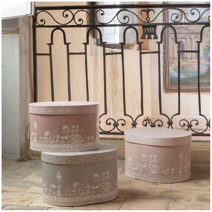 Set de 3 boîtes à chapeaux Escale à Sintra – Image 8