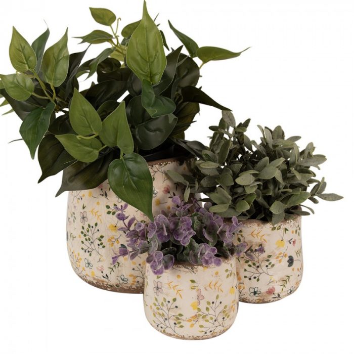 Pot de fleurs multi-couleurs – Image 3