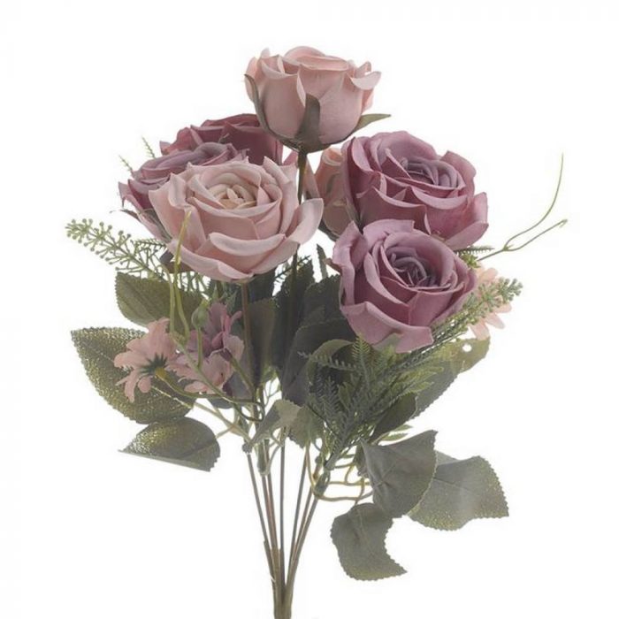Bouquet de fleurs vieux rose