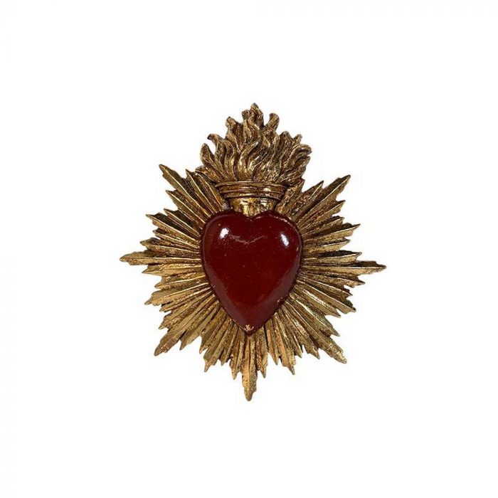 Ex-voto coeur rouge