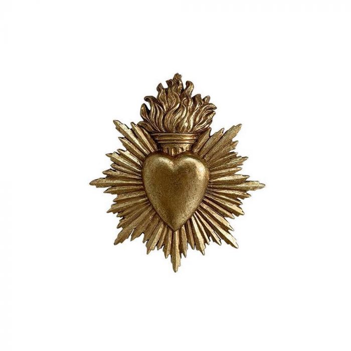 Ex-voto coeur soleil