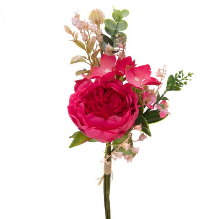 Petit bouquet de fleurs fuchsia
