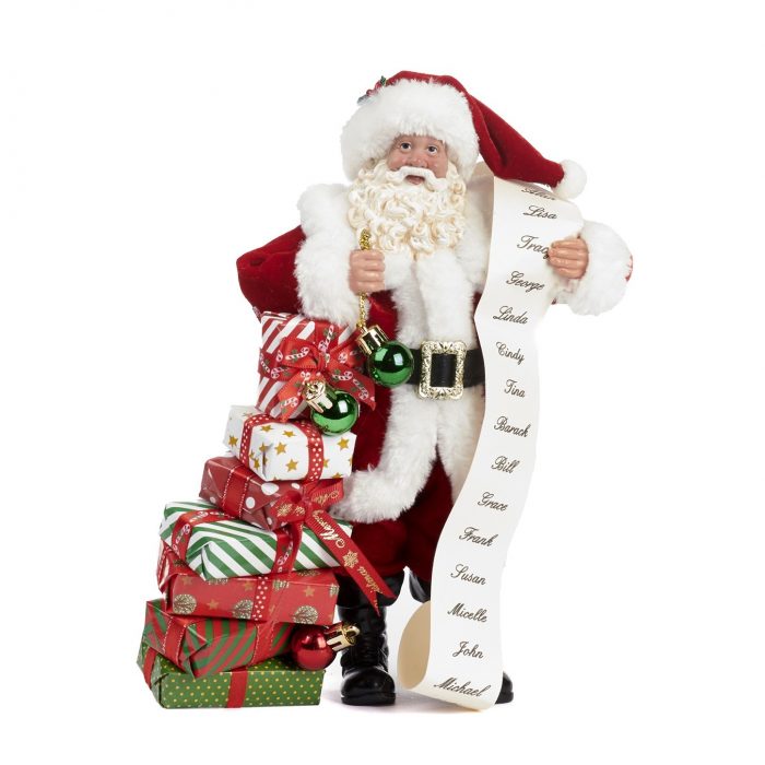 Père Noël liste manuscrit