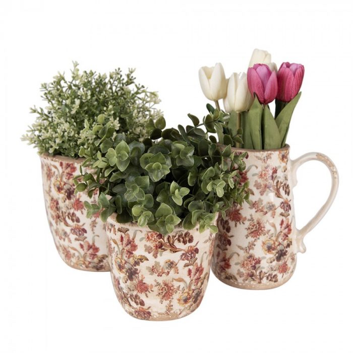 Pichet décoratif décor floral – Image 4