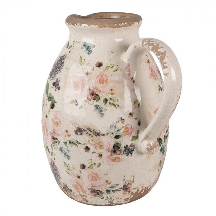 Pichet décor floral romantique – Image 2