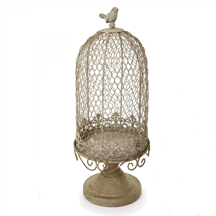Bougeoir cage à oiseaux grand modèle