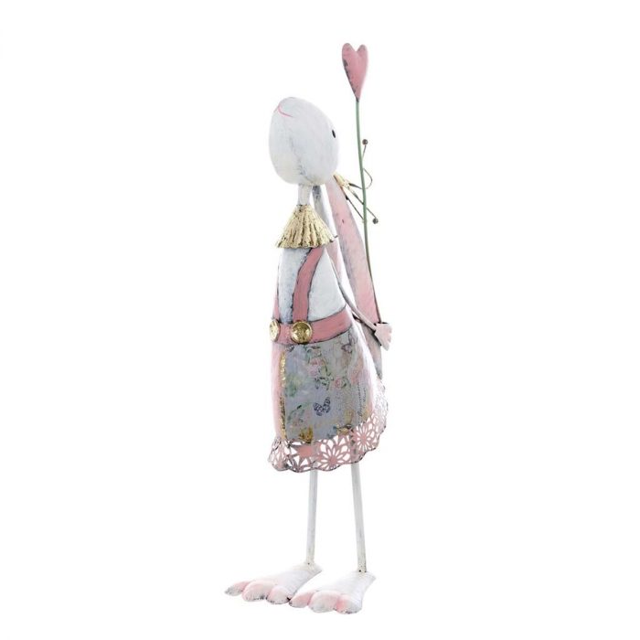 Lapine en métal