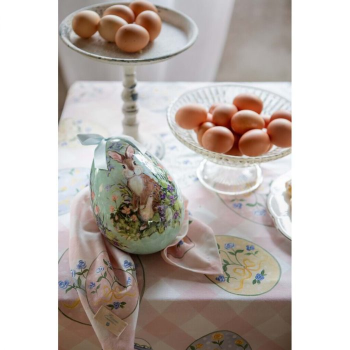 Oeuf de Pâques noeud bleu ciel – Image 2