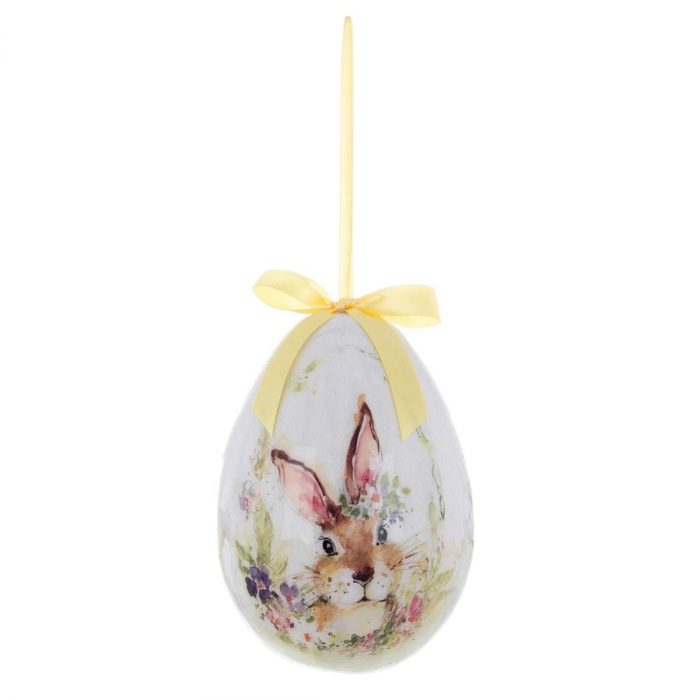 Oeuf de Pâques noeud jaune