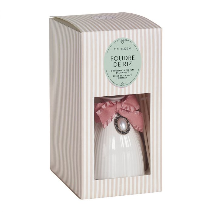 Diffuseur de parfum d'ambiance Marie-Antoinette blanc 200 ml - Poudre de Riz – Image 3