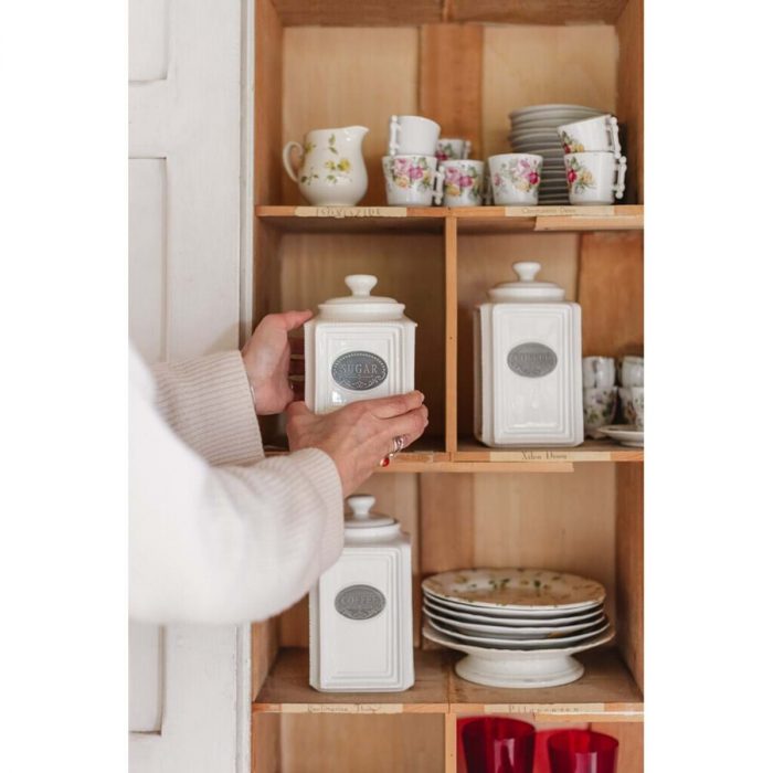 Set de 4 pièces vinaigre huile sel poivre – Image 3