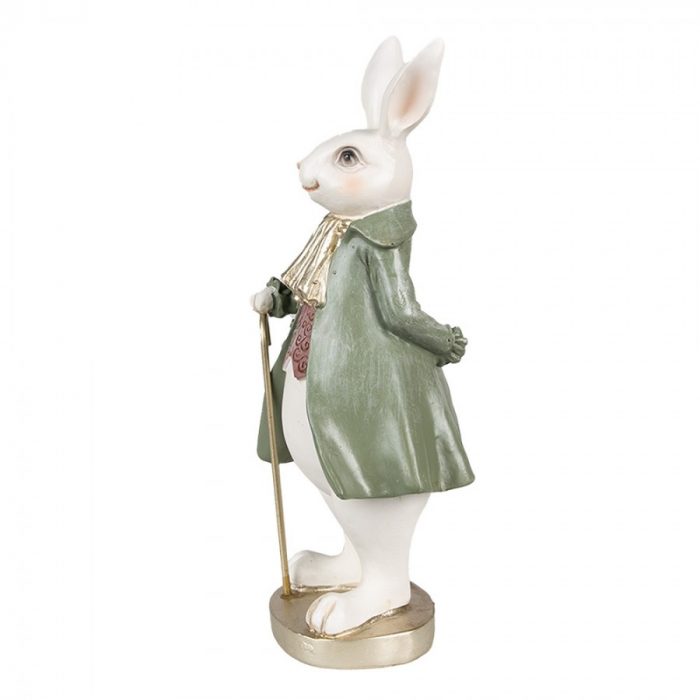 Lapin décoratif veste verte – Image 2