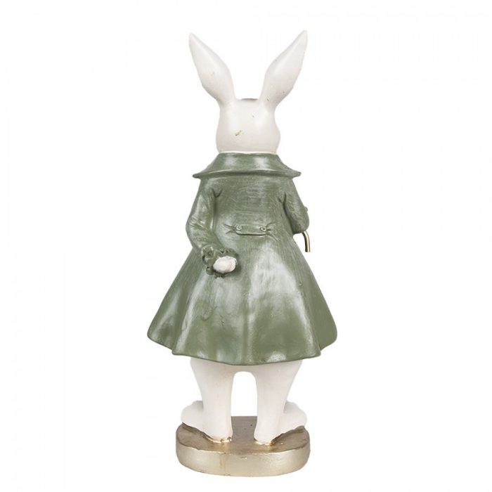 Lapin décoratif veste verte – Image 3