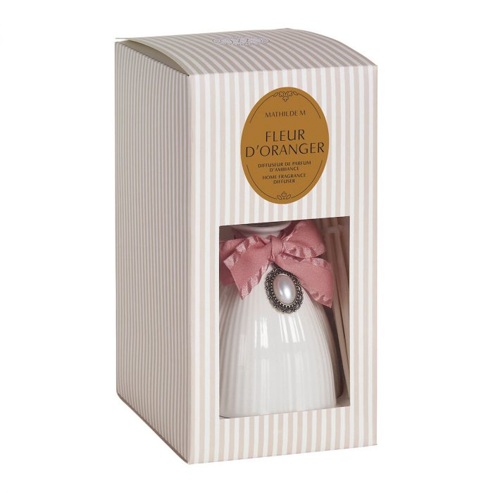 Diffuseur de parfum d'ambiance Marie-Antoinette blanc 200 ml - Fleur d'Oranger – Image 3