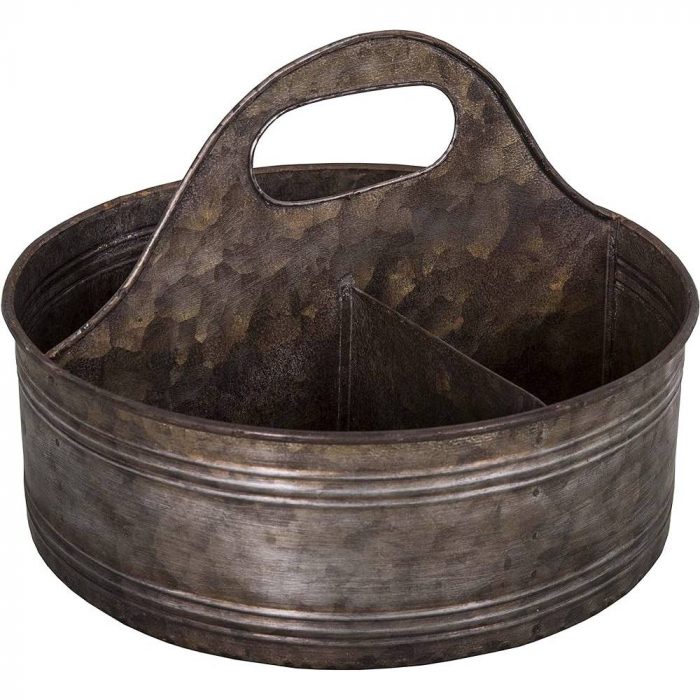 Panier zinc compartimenté