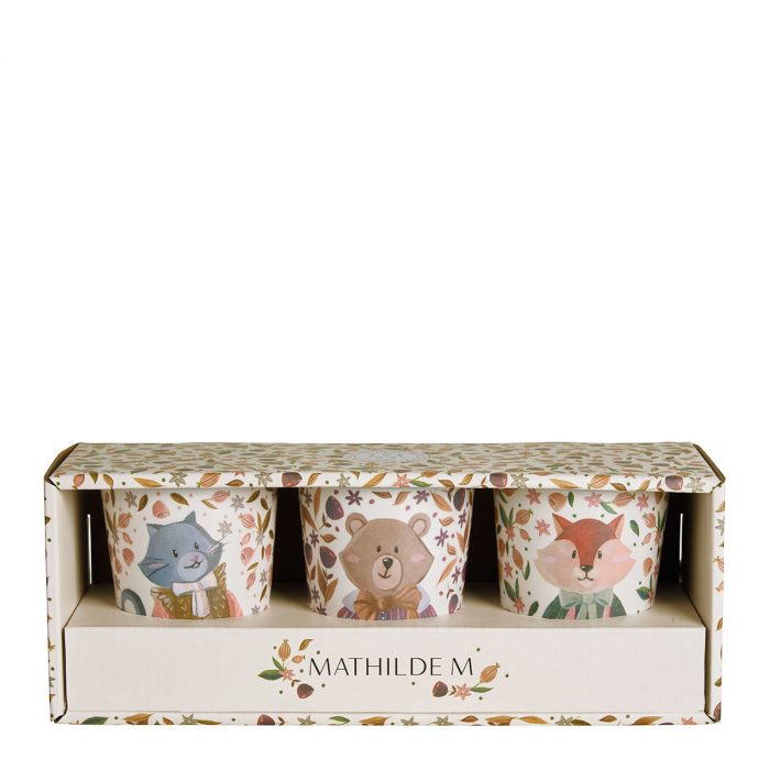 Set de 3 verres Les 3 Compères