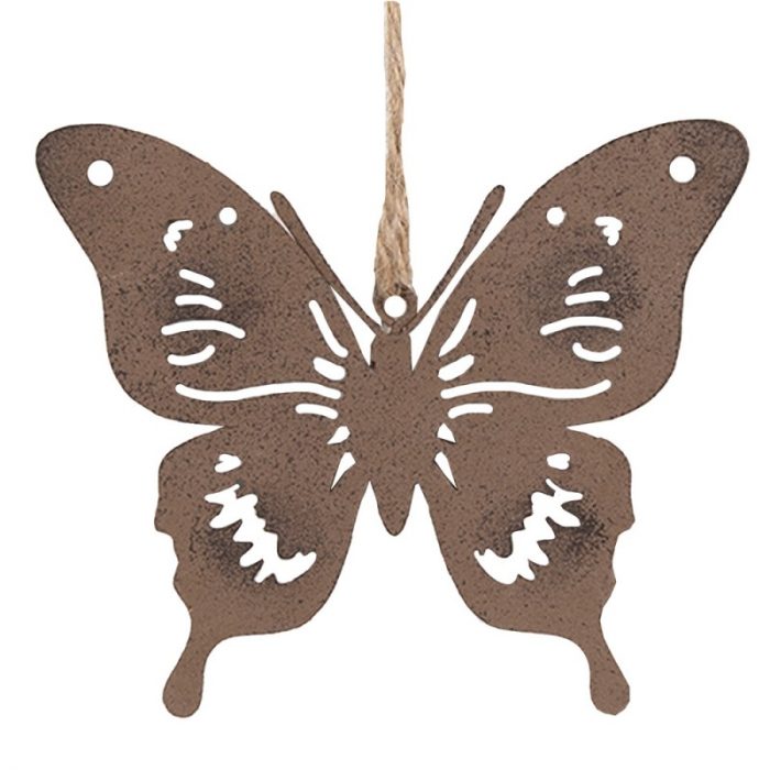 Papillon en métal
