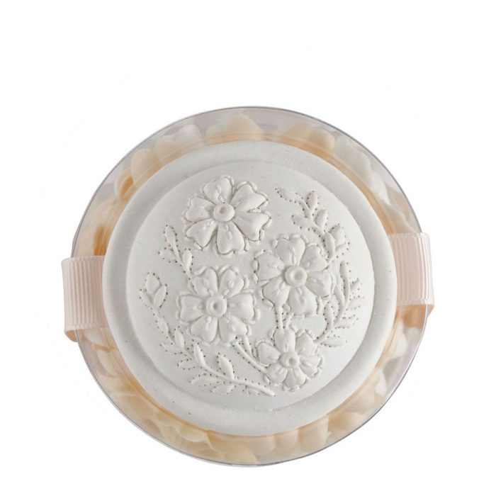 Boîte de pétales de savon parfumés blancs et nude - Parfum Rose – Image 4