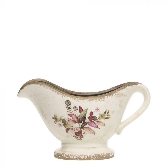Pot bol décor floral