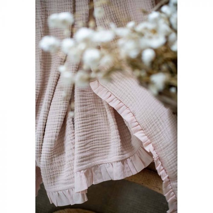 Jeté de lit rose – Image 3