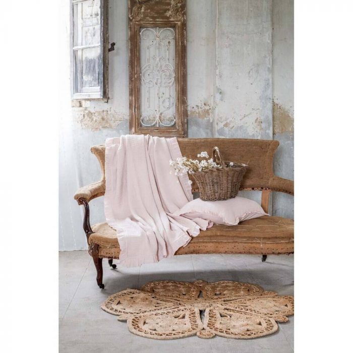 Jeté de lit rose – Image 2