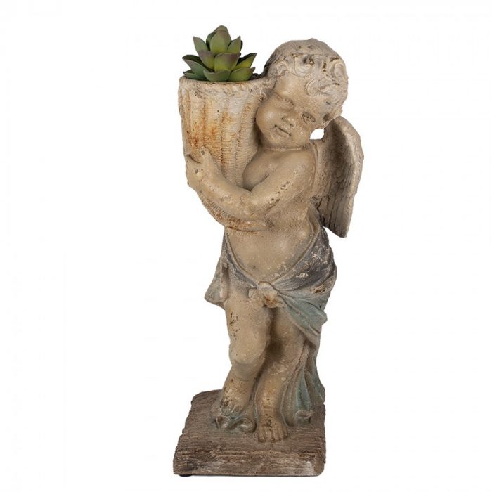 Ange pot de fleurs – Image 2