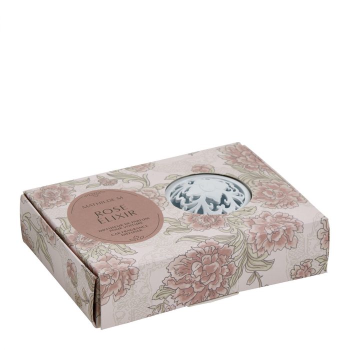 Diffuseur de parfum pour voiture Escapades parfumées - Rose Élixir – Image 5