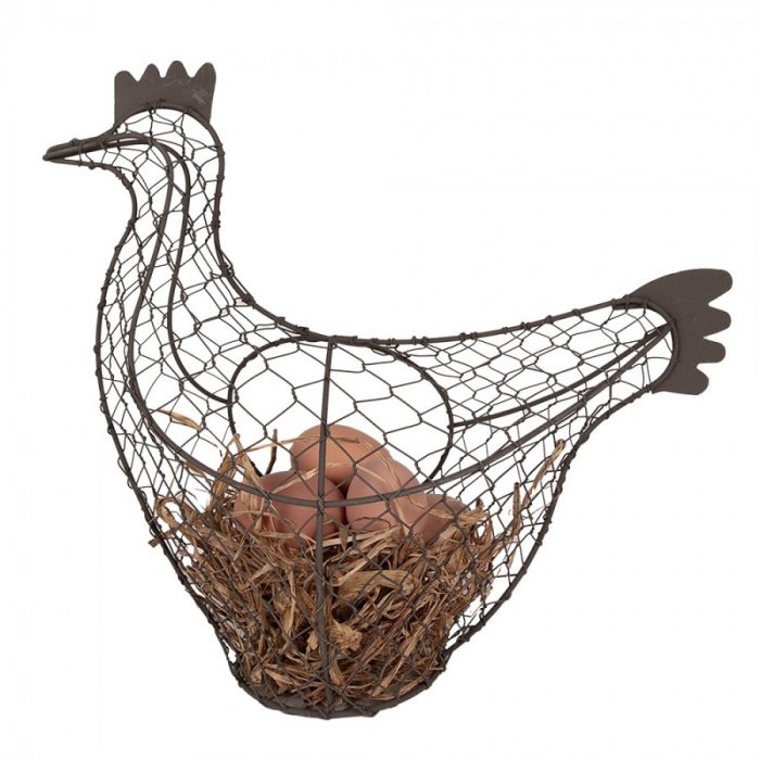 Panier à oeufs en métal – Image 2