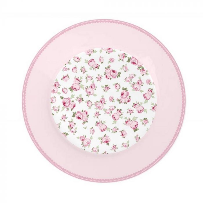 Assiette à dessert petites fleurs