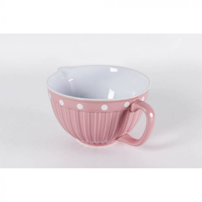 Bol à pâte rose avec anse – Image 3