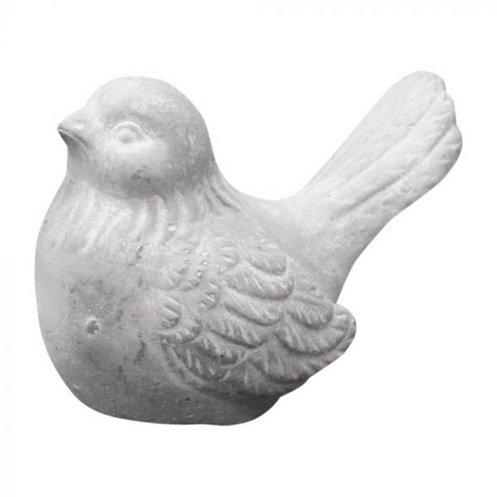 Oiseau en ciment