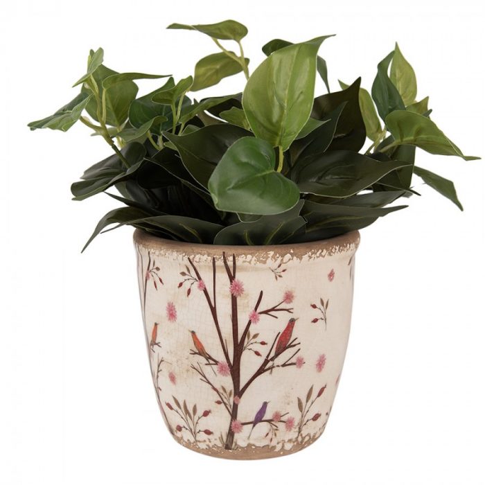 Pot de fleurs oiseaux – Image 2