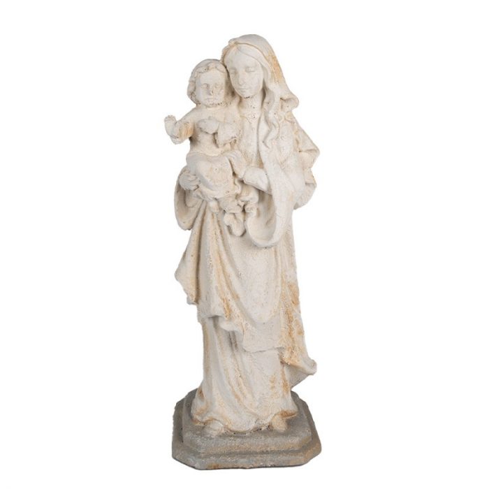 Statue Marie beige