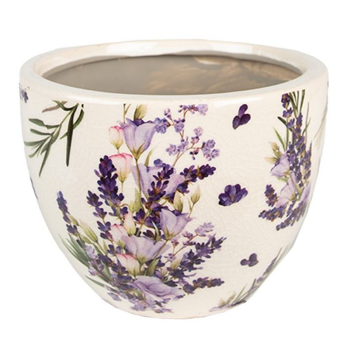 Pot de fleurs lavande