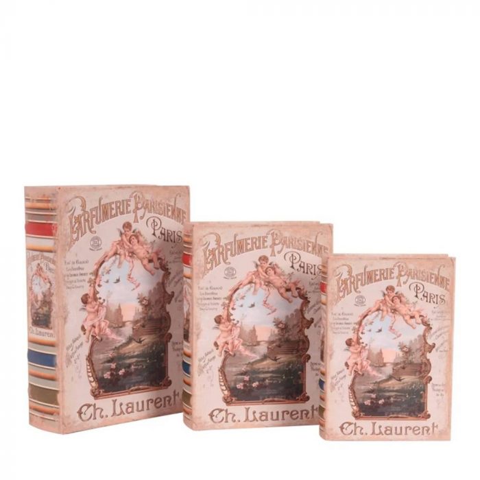 Boîte livre antique angelots – Image 2